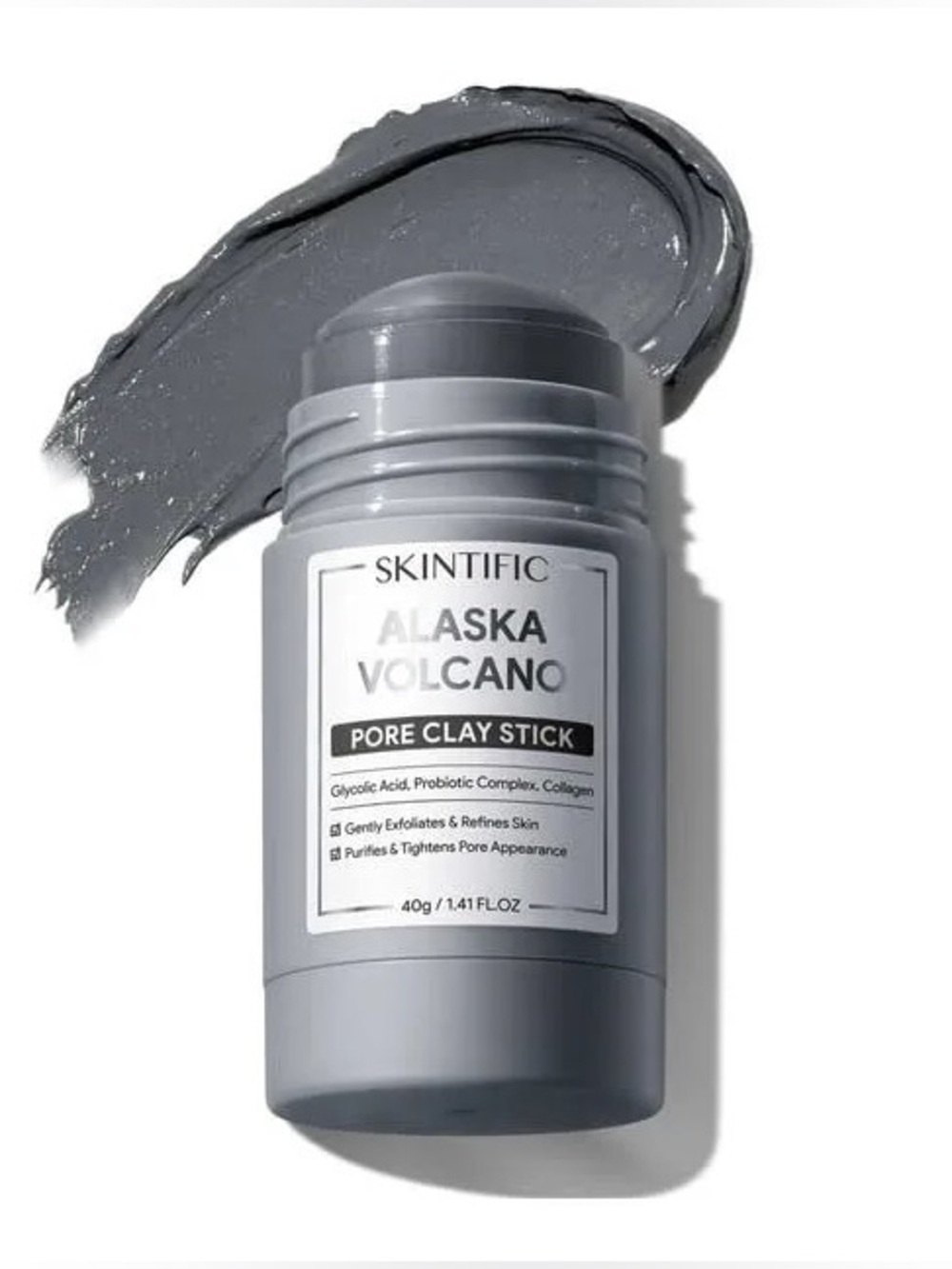 🔮 3/$21 🔮 SKINTIFIC Alaska Volcano Pore Clay Stick
